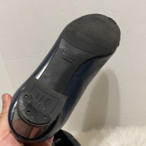 STUART WEITZMAN Blue shoes low heel size 11 M - Picture 7 of 10